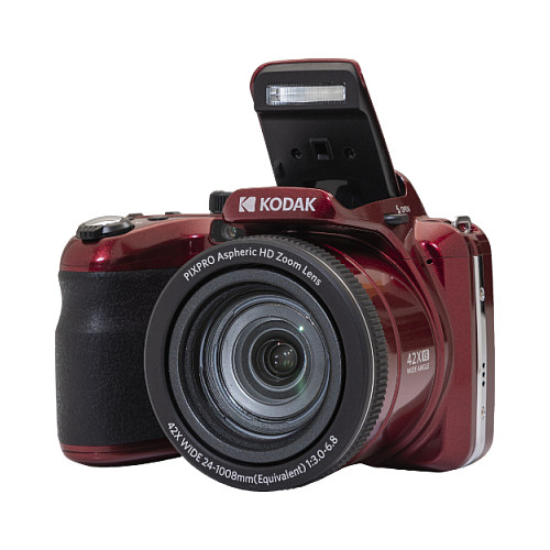 Kamerë Digjitale Kodak Astro Zoom AZ425, 20.68 MP, Zoom Optik 42x, Full HD, Ekran 3" - Zezë, Kuqe 2