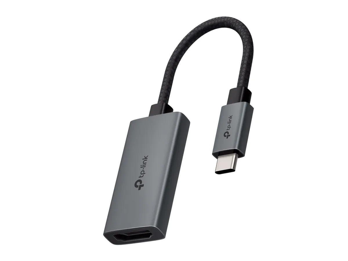 TP-Link UA520C USB Type-C to HDMI Adapter / 4K / 60Hz / Braided Cable / Aluminium – Black 4