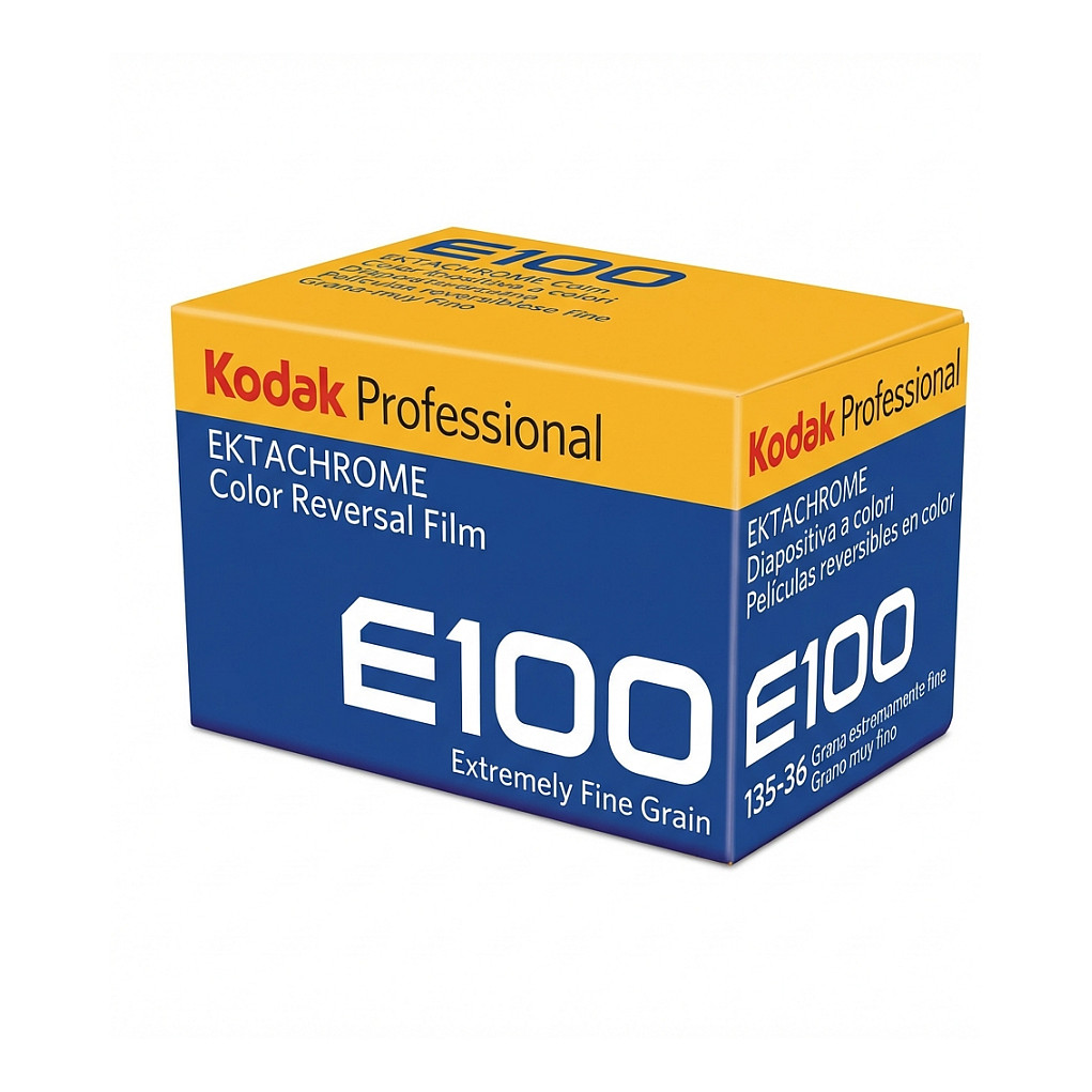 Film fotografik Kodak Ektachrome E100 / Color Slide / ISO 100 / 35mm / 36 Ekspozime