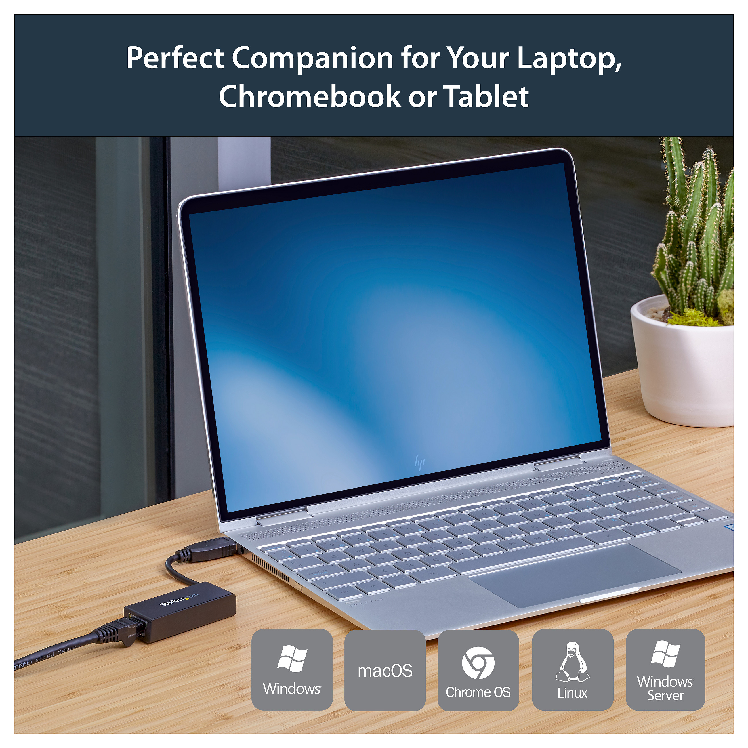 Adapter rrjeti StarTech.com USB31000S, USB 3.0, USB-A në RJ45, Gigabit Ethernet, 10/100/1000 Mbps, 0.135 m - Zezë 9