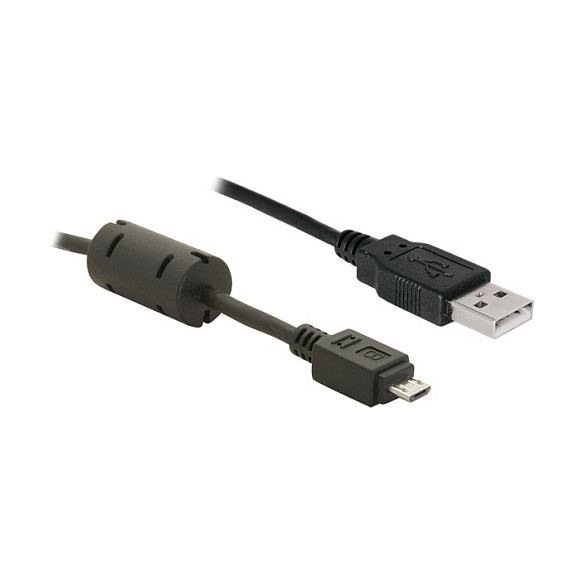 Kabllo USB DeLOCK 82299 / USB 2.0 A në Micro-B / 1m - Zezë