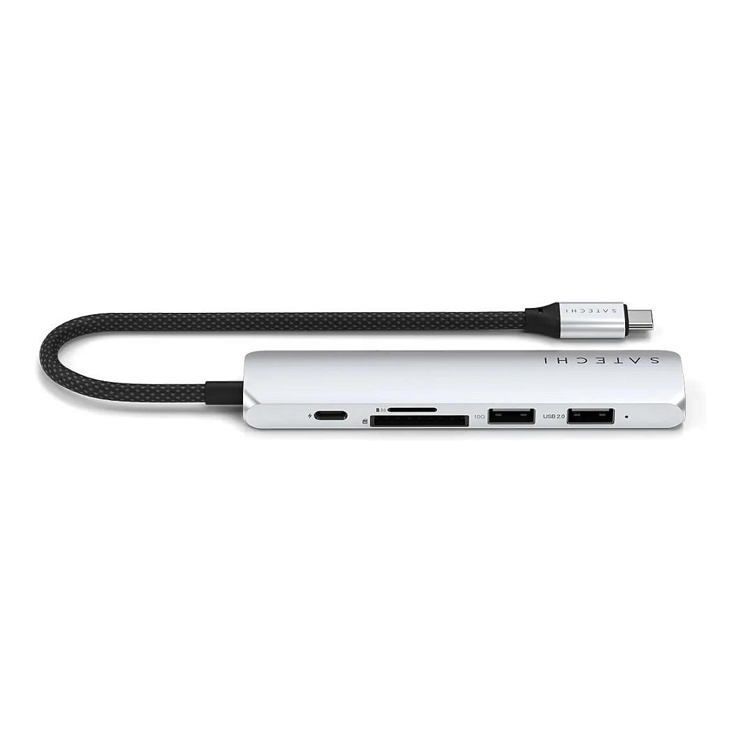 Hub Satechi ST-P6SS / 2x USB-A / 1x HDMI / SD / 1x USB-C 75W – Argjend 2
