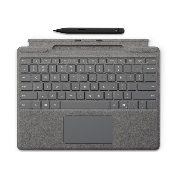 Tastierë Microsoft Surface Pro + Slim Pen 2 / Për Pro 10/11 / E zezë 6