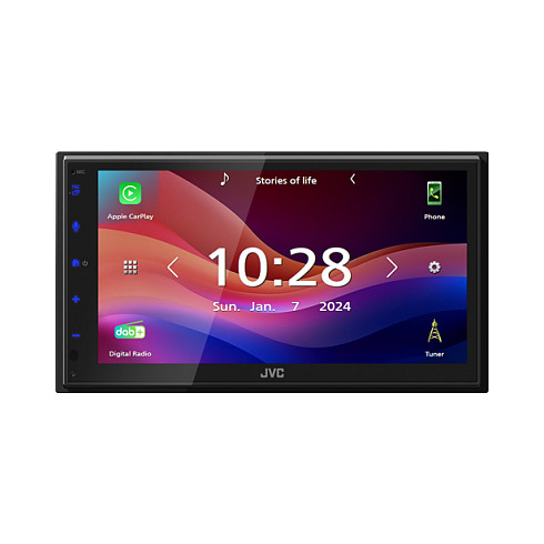 Radio për Vetura JVC KD-DB622BT, 1 DIN, 200 W, DAB+, FM, AM, Bluetooth, USB-A, Ekran LCD - Zezë 6