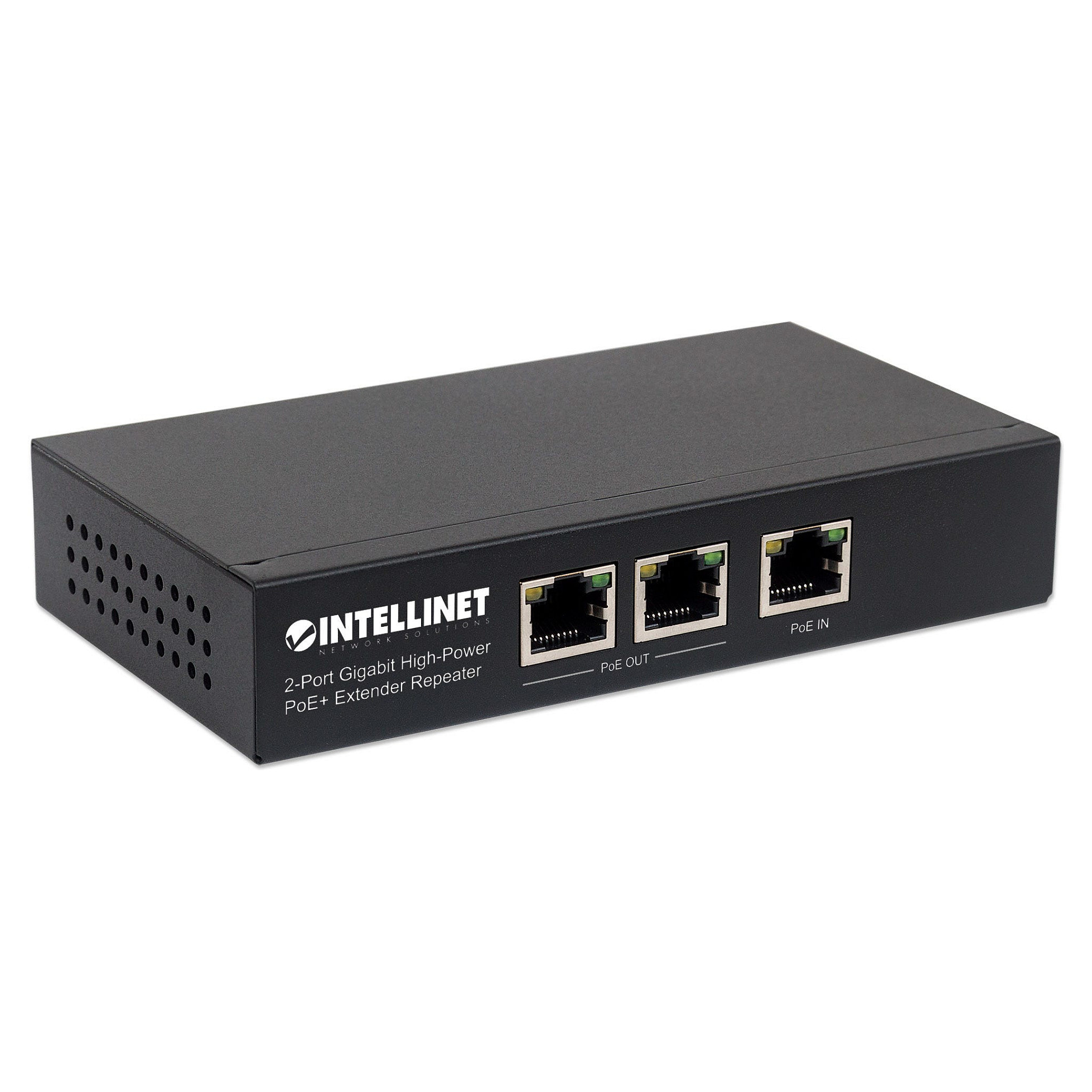 INTELLINET PoE+ Extender 2-Port Gigabit High-Power bis 100m thumbnail 2