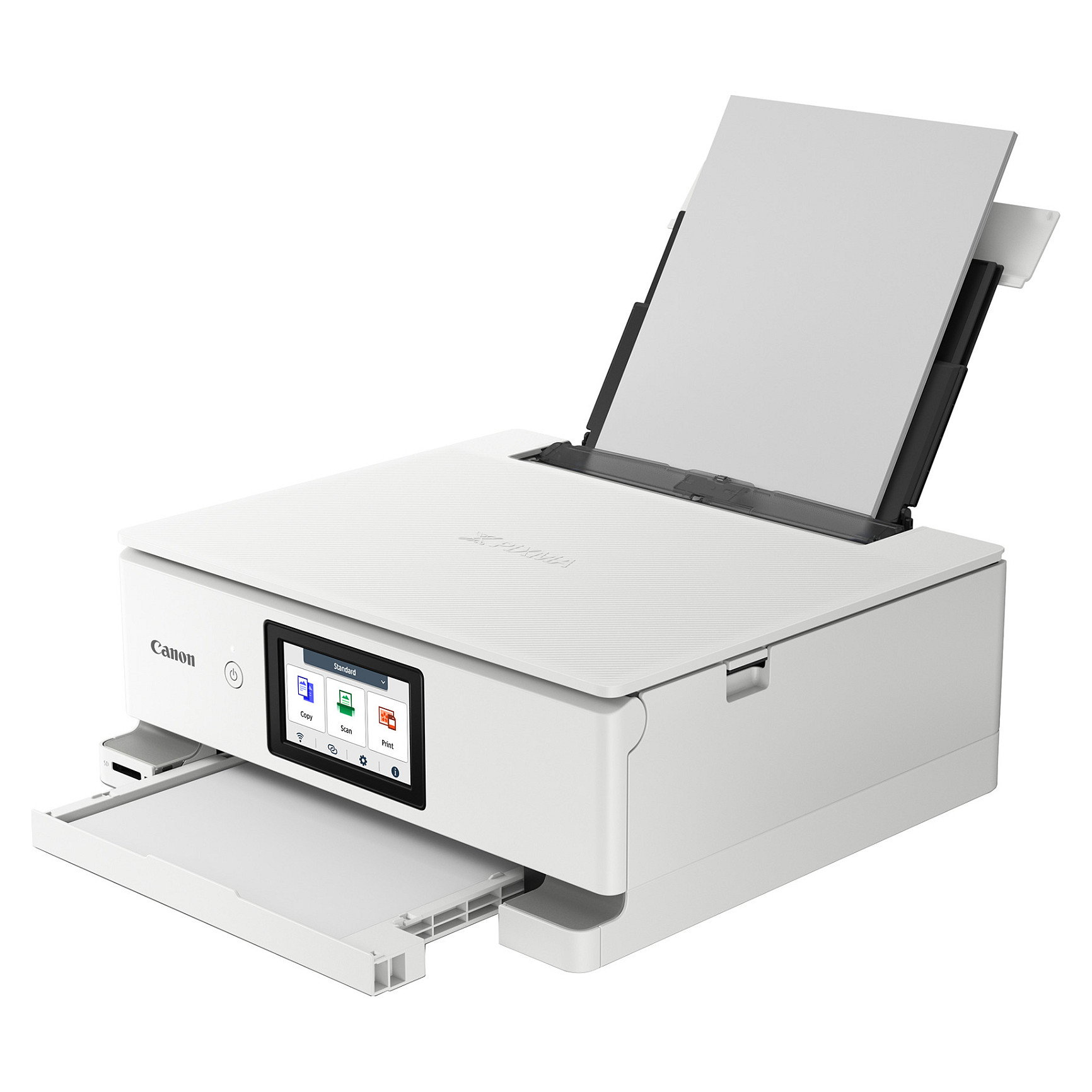 Printer Multifunksional Canon PIXMA TS8751 / 3‑in‑1 / 15ipm / Wi‑Fi – Bardhë thumbnail 3