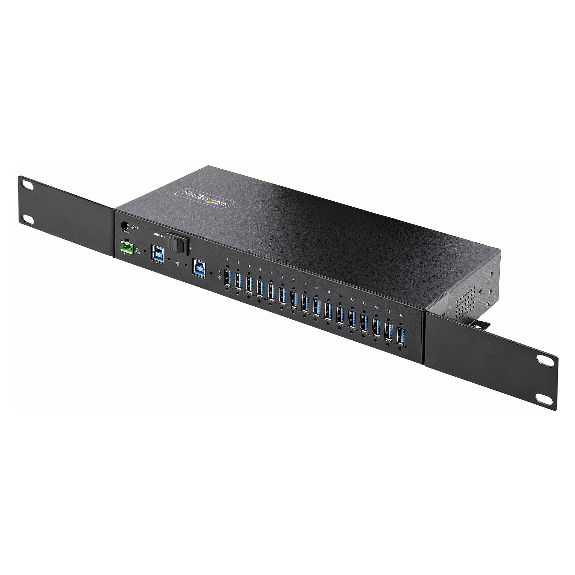 Hub USB StarTech.com S5G16AINDS-USB-A-HUB, 16 Porta, USB 3.2, 5Gbps, 2x Host, Metal - Zezë 7