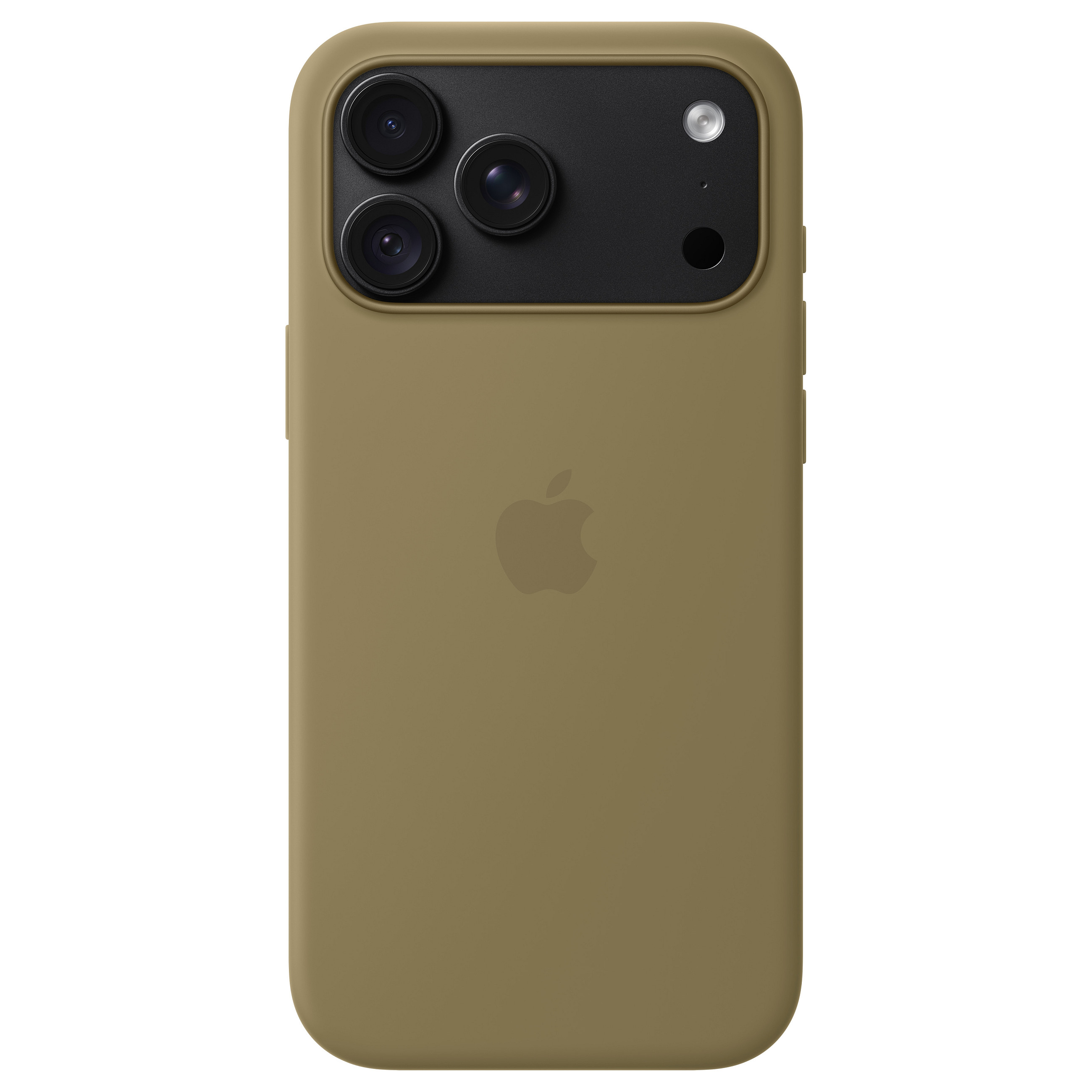 Case për Telefon Apple Silikon, MagSafe, iPhone 18 Pro Max - Olive thumbnail 4