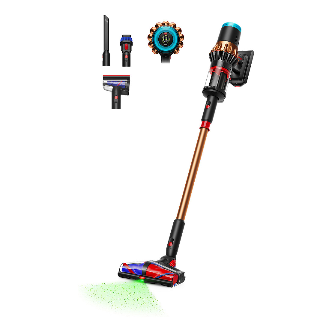 Fshesë me vakum pa kabllo Dyson V16 Piston Animal - Zezë / Copper