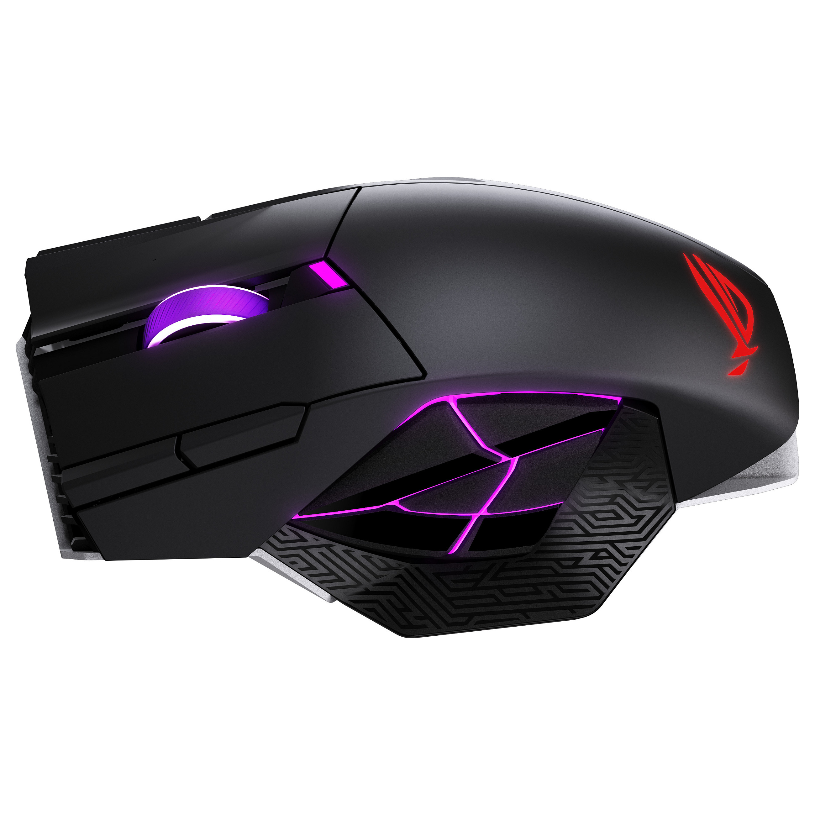 Maus Gaming  ASUS ROG SPATHA X 65K, 65.000 DPI, 12 Butona, Wireless, Bluetooth, USB-C – Zezë 3