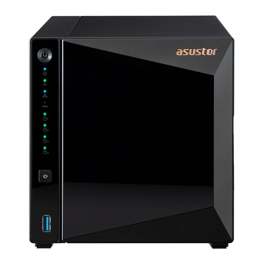 ASUSTOR Drivestor 2 Gen 2 AS1202T 2-Bay NAS Server – Realtek RTD1619B Quad-Core 1.7GHz, 1GB DDR4, 2.5GbE LAN, RAID 0/1, Diskless 3