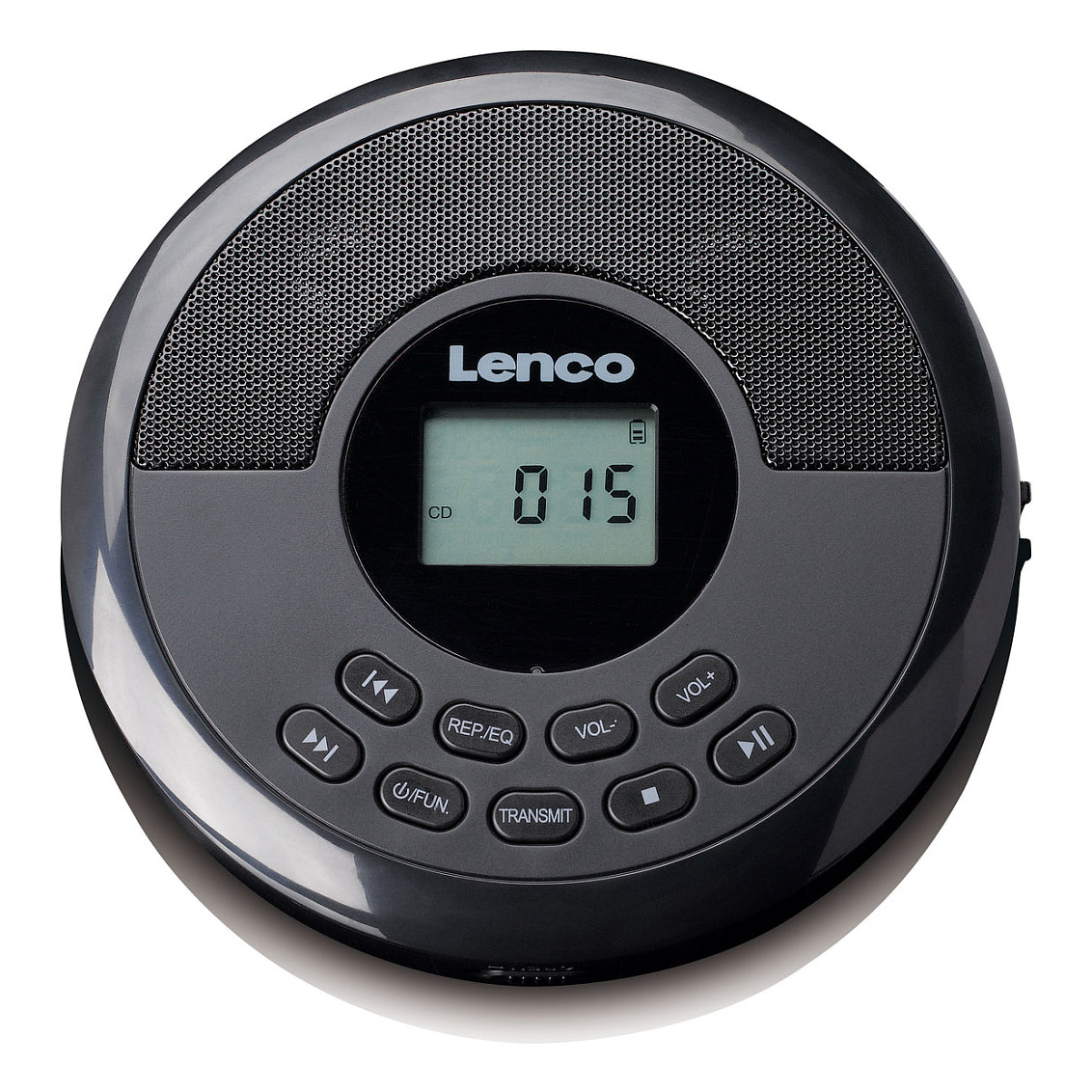 CD Player Portativ Lenco CD-011BU, CD, CD-R, CD-RW, Ekran LCD, Dalje Kufjesh 3.5mm,  Shuffle - Blu 4