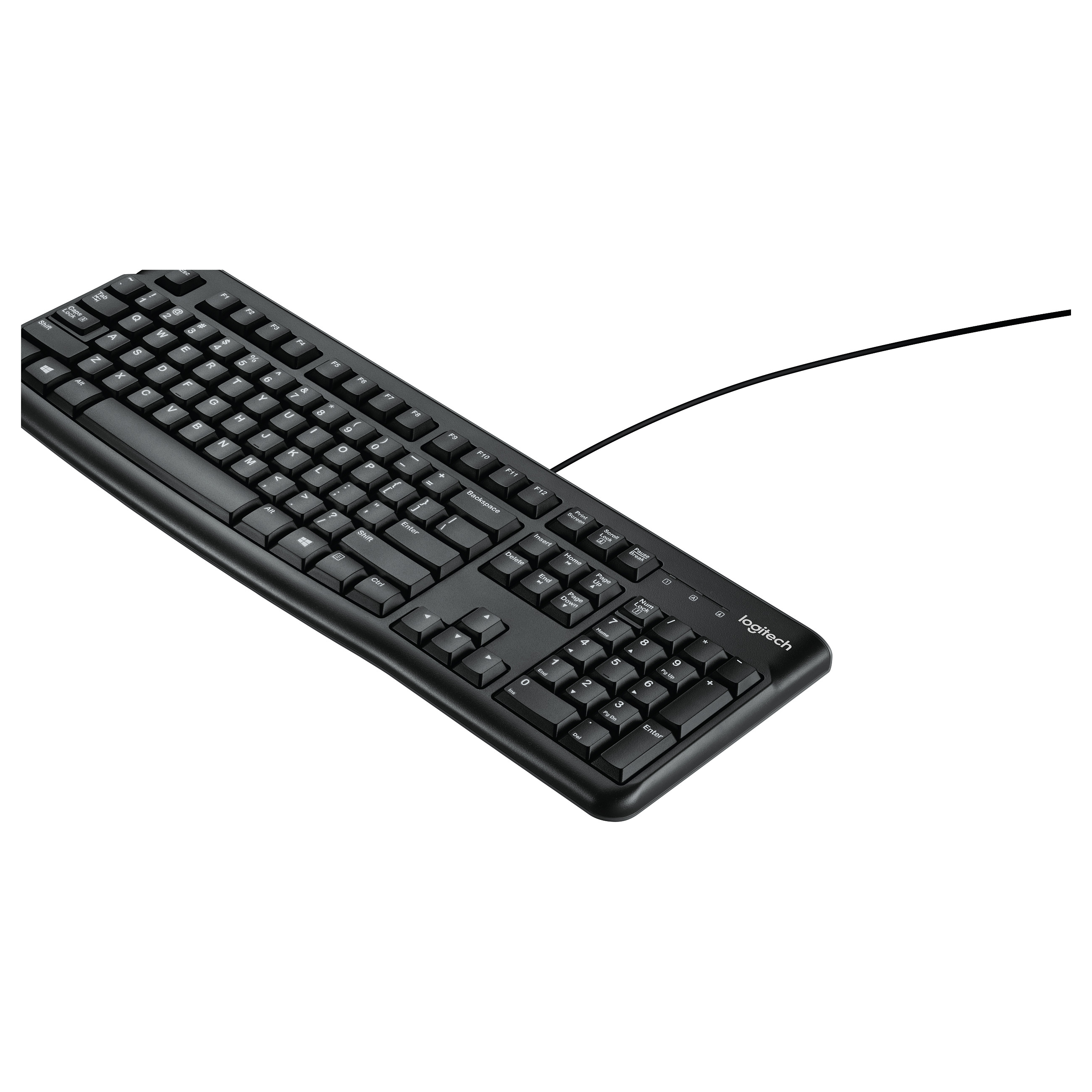 Tastierë me kabllo / Logitech K120 / Dutch layout / USB thumbnail 4
