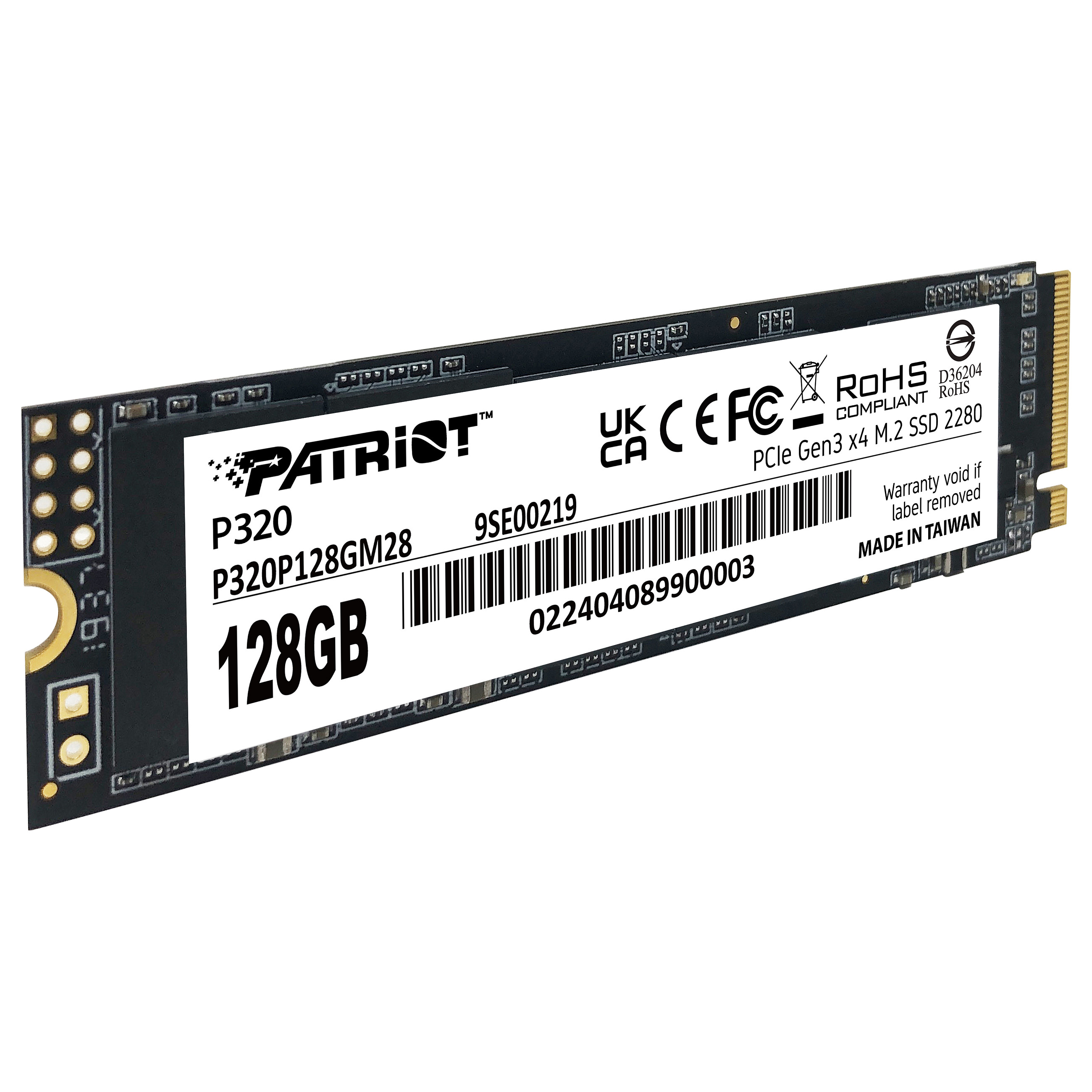 SSD e Brendshme Patriot Memory P320 / 128GB / M.2 thumbnail 3