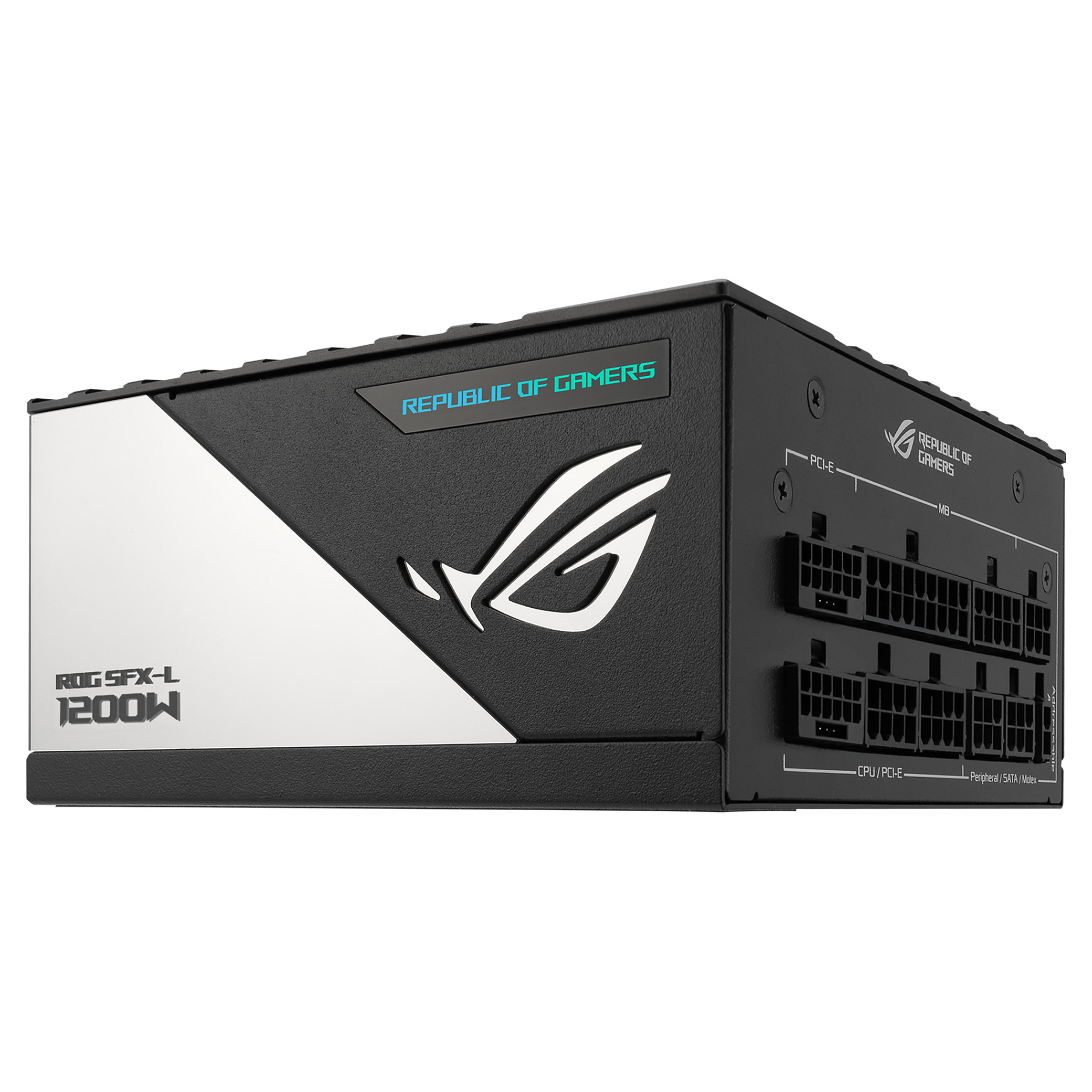 Furnizues Energjie ASUS ROG LOKI SFX‑L / 1200W / 80 PLUS Titanium / SFX‑L 3.1 - Zezë / Argjend thumbnail 6