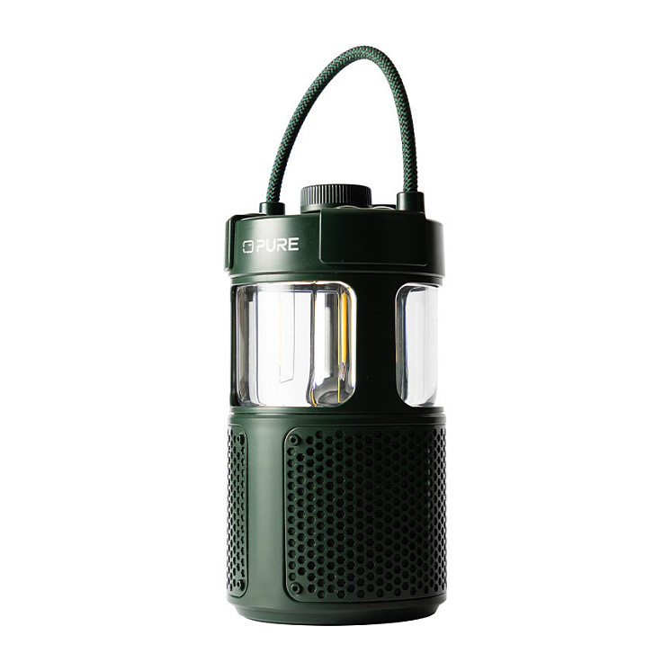 Altoparlant Pure Woodland Glow, 20W, Bluetooth 5.3, AUX, IPX6, USB-C - Gjelbër 2