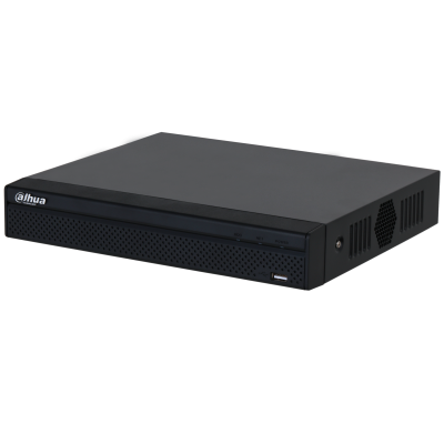 NVR Dahua Technology Lite NVR2108HS-8P-4KS3, 8 kanale IP, 8 porta PoE, dalje HDMI 4K UHD, H.265+, SMD Plus, 1 × SATA deri në 20TB, HDMI, VGA, LAN Gigabit - Zezë