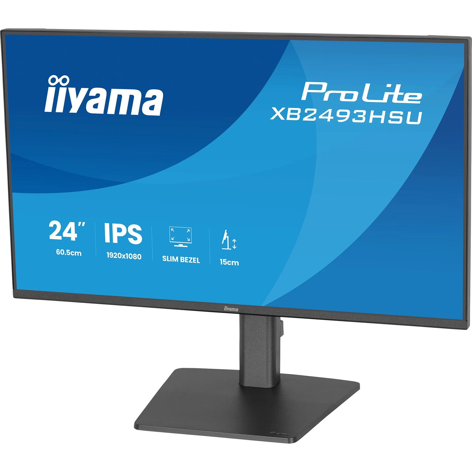 Monitor iiyama ProLite XB2493HSU-B1, 23.8", Full HD IPS, 120Hz, 1ms, HDMI+DP+USB - Zezë 5