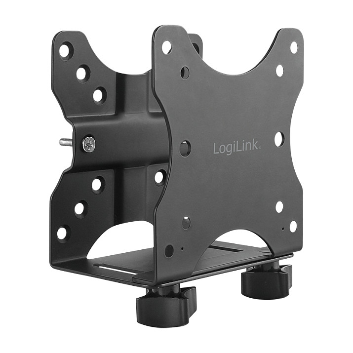 Mbajtëse për Monitor LogiLink BP0030, 13–27", Rregullim i Lartësisë, Mbajtëse për Tastierë, VESA 75 × 75 / 100 × 100 mm, Kapacitet 9 kg – Zezë 5