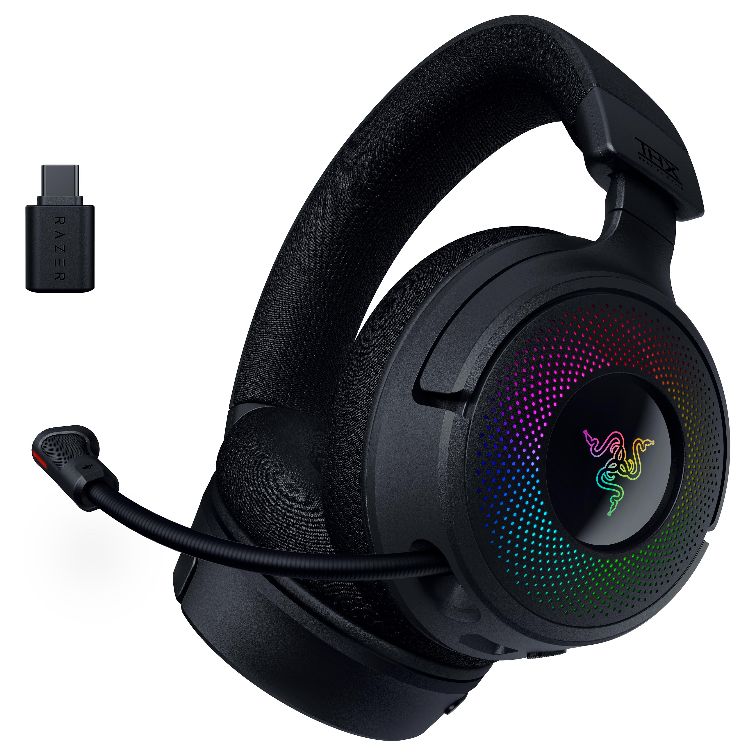 Kufje Gaming Razer Kraken V4, Wireless 2.4GHz, Bluetooth 5.3, USB, 40mm, Mikrofon - Zezë 5