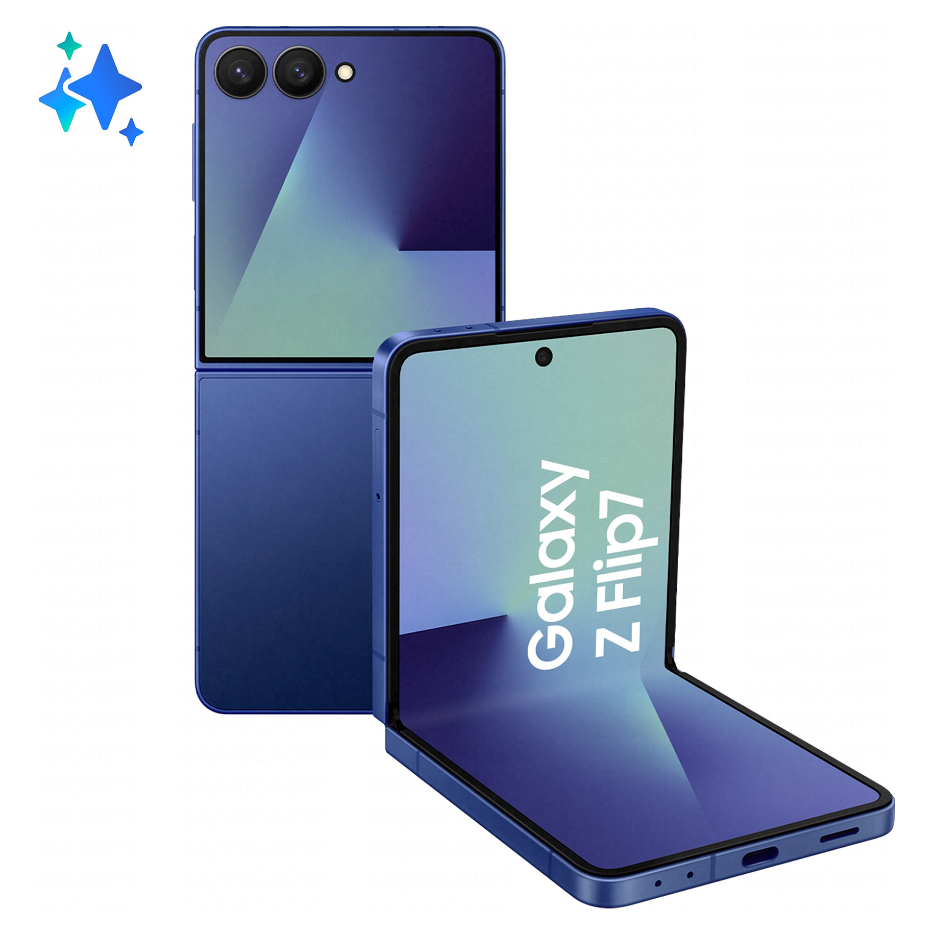 Android Samsung Galaxy Z Flip7, 5G, 12GB, 512GB, Exynos 2500, Dynamic AMOLED 2X, 120Hz - Blu 2