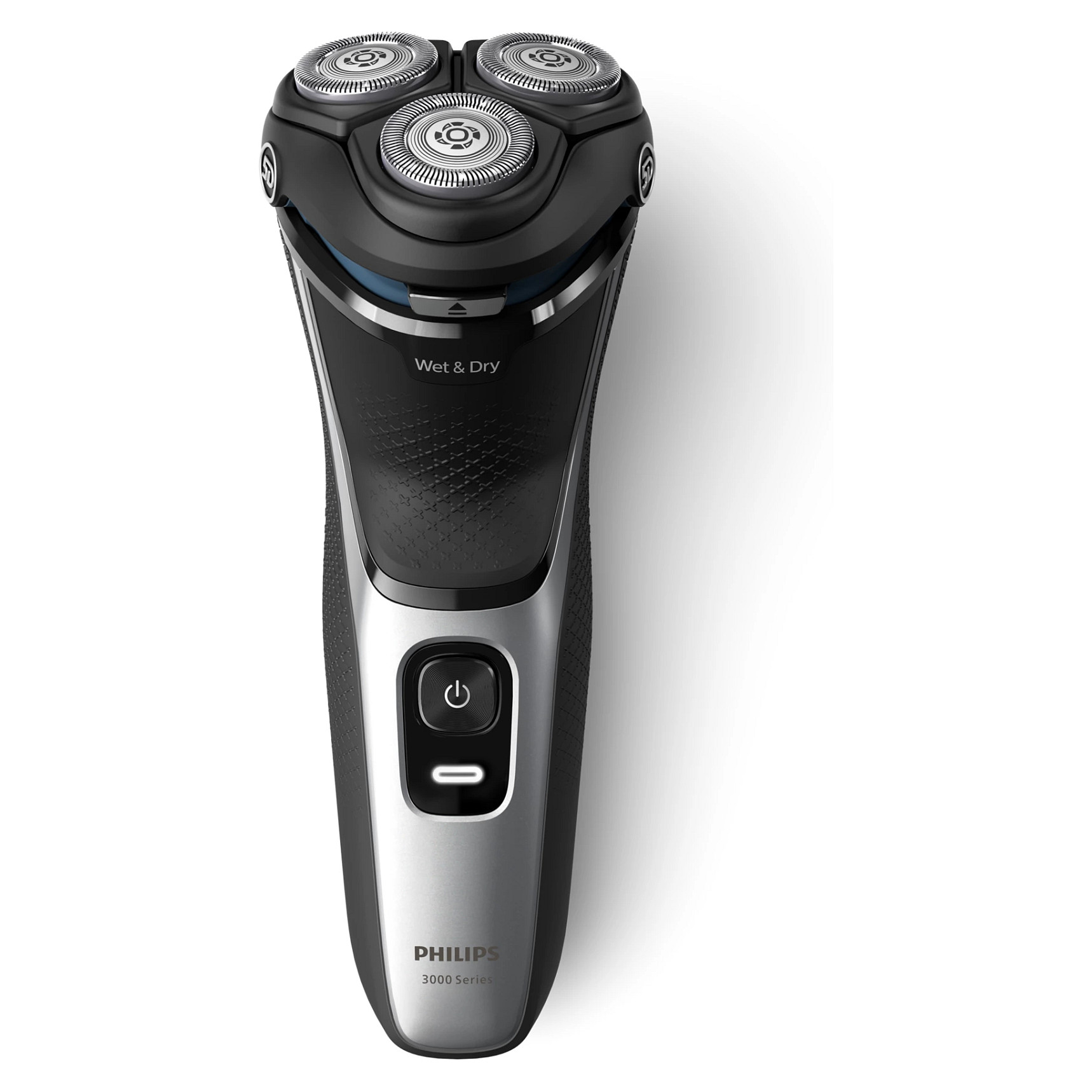 Makinë e Rrojës Philips Series 3000 S3143/00, 27 Tehe PowerCut, 5D Pivot & Flex, Wet & Dry, 60 Min - Argjend, Zezë 2