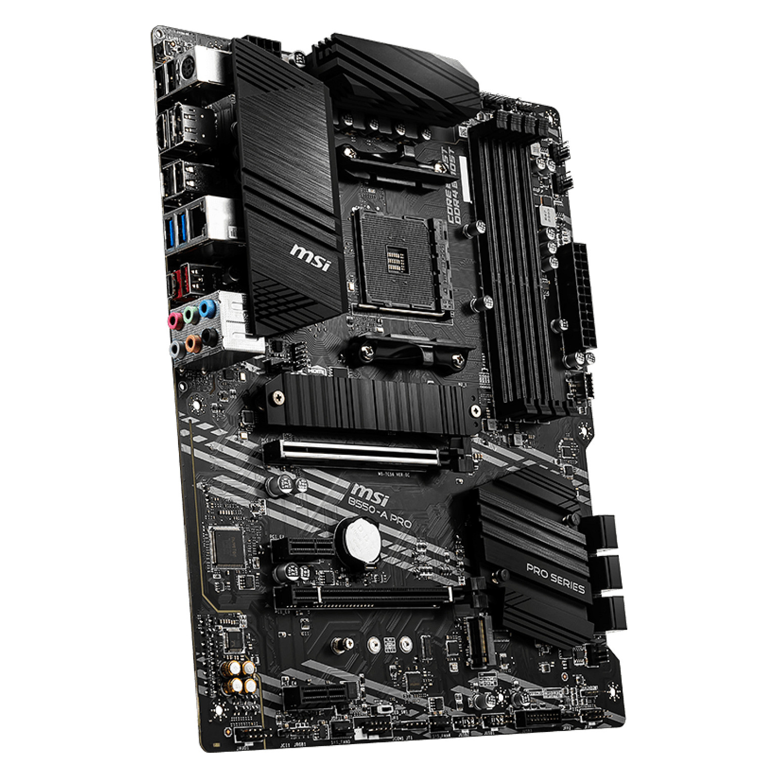 Pllakë Amë AM4 MSI B550-A PRO thumbnail 4