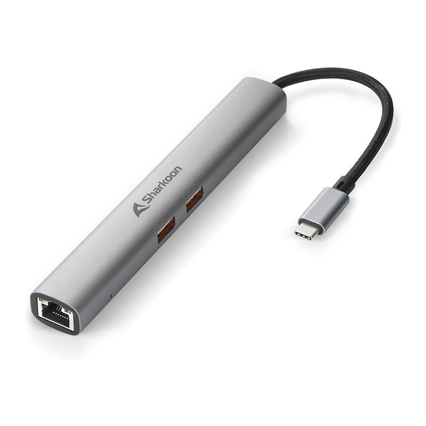 Adapter USB Sharkoon OfficePal Combo - Hiri thumbnail 2