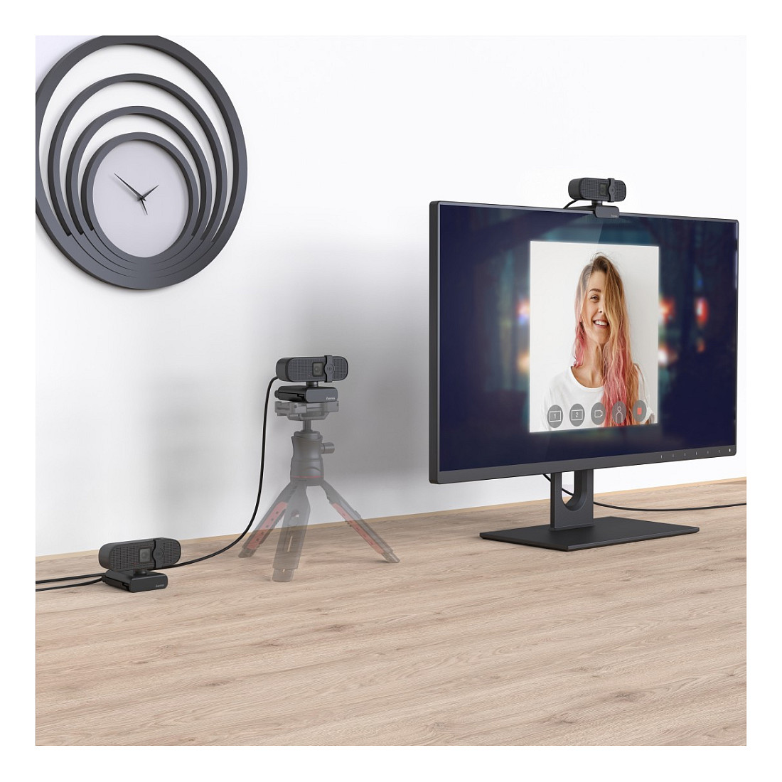 Webcam Hama C-400, Full HD 1080p, 30 FPS, USB 2.0 – Zezë 5
