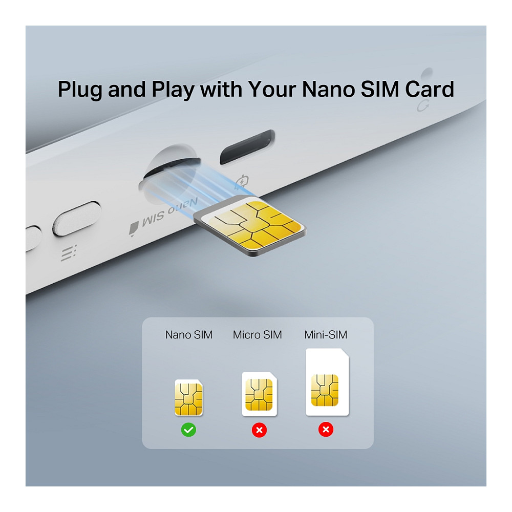 Mercusys MT115 4G LTE Cat 4 Mobile Wi-Fi 150Mbps Wi-Fi 6 287Mbps Nano SIM 2400mAh – E Zezë 8
