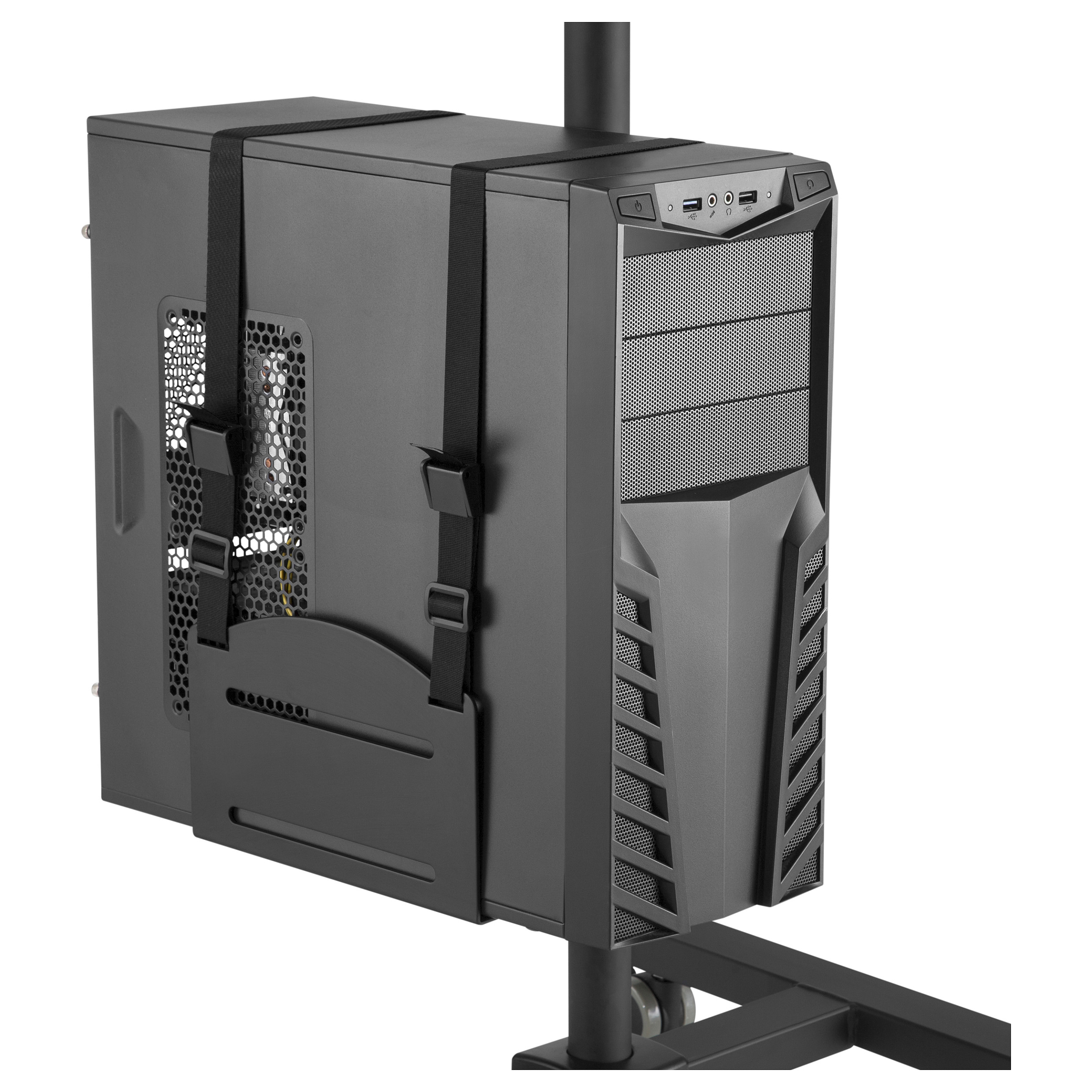 Mbajtëse për Monitor Equip 650171 , 17–32" , deri 8kg , me rrota , lartësi e rregullueshme , VESA 75x75 & 100x100 - Zezë 9