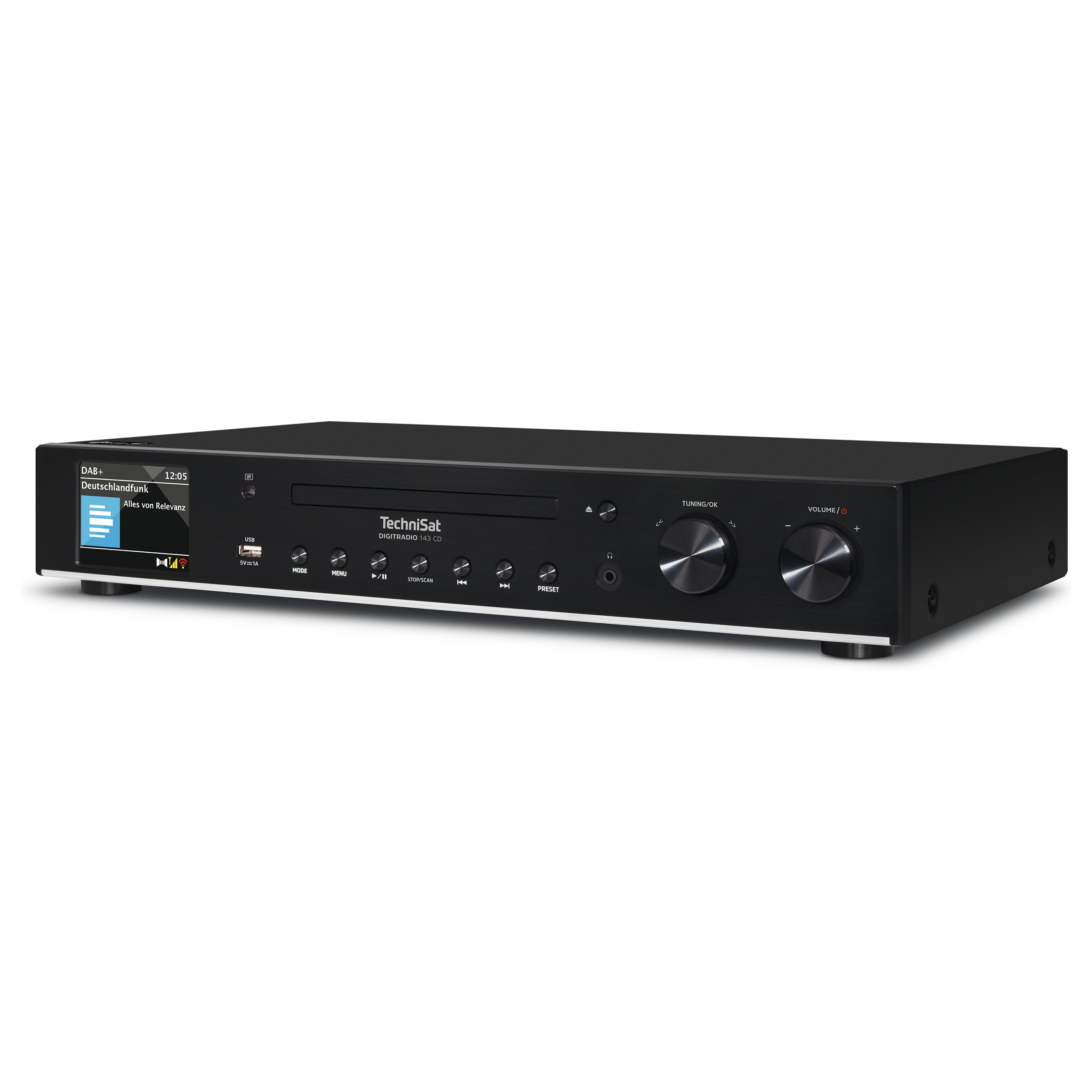 Radio Dixhitale TechniSat DIGITRADIO 143 CD V3, DAB+, FM, Internet Radio, CD/MP3, Bluetooth, Wi-Fi - Zezë 3