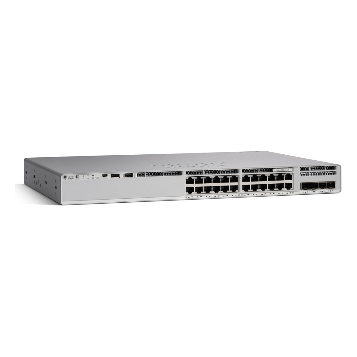 Cisco Catalyst C9200L-24T-4G-E 24-Port Gigabit Data Managed Switch with 4x1G SFP Uplinks, StackWise-80 & Network Essentials License thumbnail 2