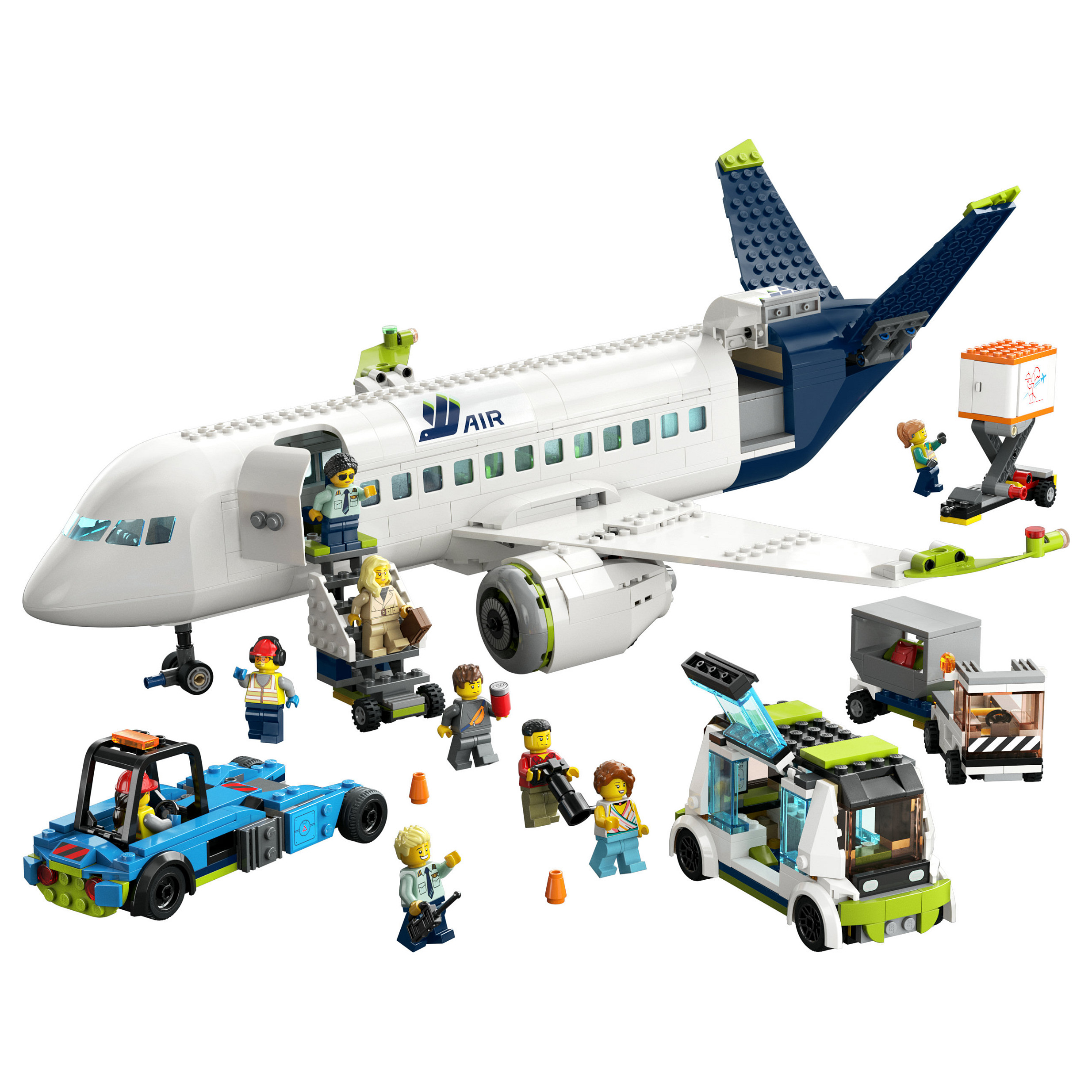 LEGO City Passenger Airplane 60367 thumbnail 2