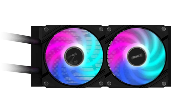 Ftohës për Procesor Gigabyte AORUS WATERFORCE II 240 / 240mm / 2x120mm ARGB - Zezë 2