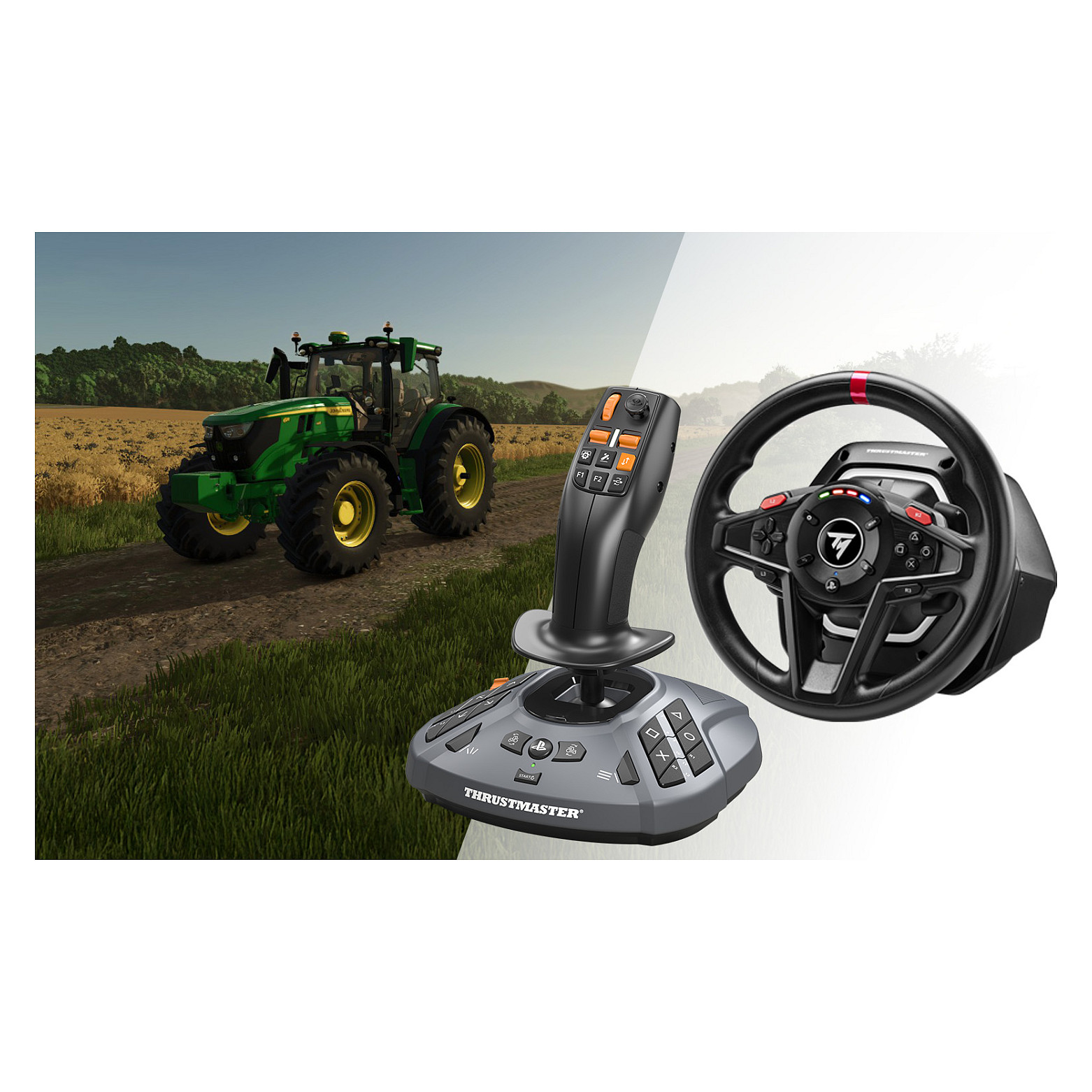 Kontroller Timon Thrustmaster T128 SimTask Farming Pack - Zezë thumbnail 5