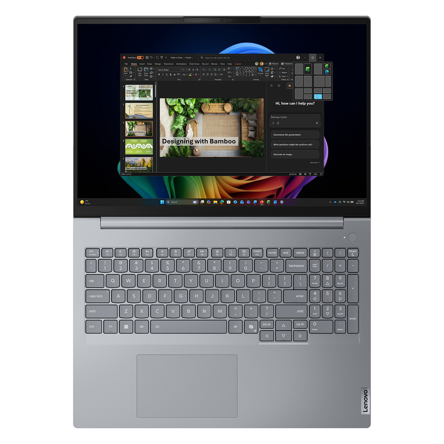 Laptop Lenovo ThinkBook 16 G9 / Ultra 5 325 / 16GB DDR5 / 512GB / 16" WUXGA IPS AG 60Hz / Intel Graphics / DE - Gri thumbnail 6