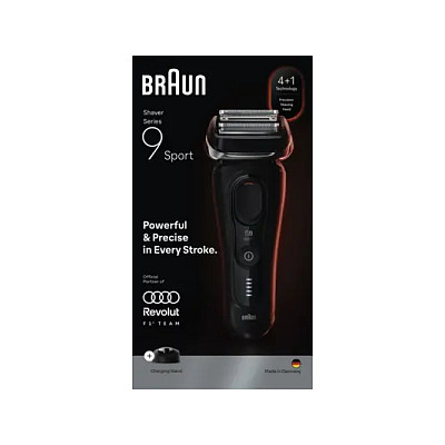 Makinë e Rrojës Braun Series 9 Sport 9110s, 4+1, Wet & Dry, 60 Min - Zezë 3