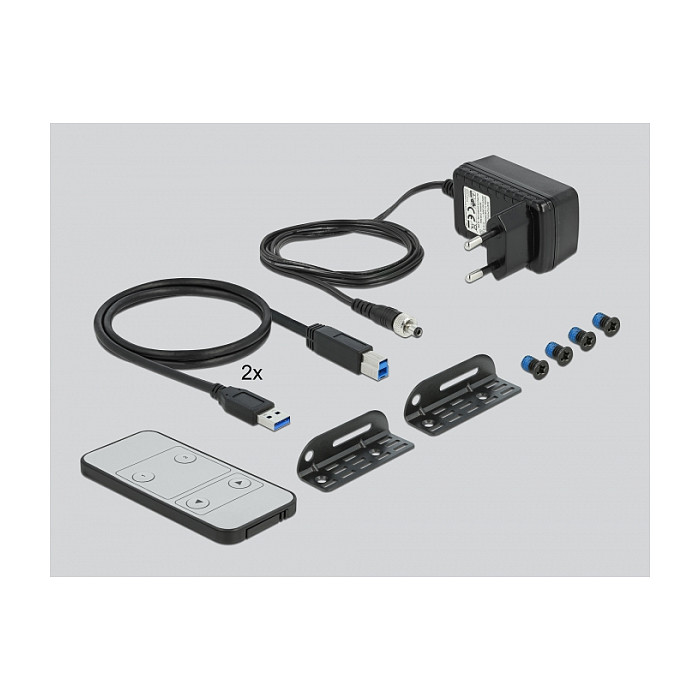DELOCK HDMI KVM Switch / 4K 60Hz / USB 3.0 + Audio thumbnail 3