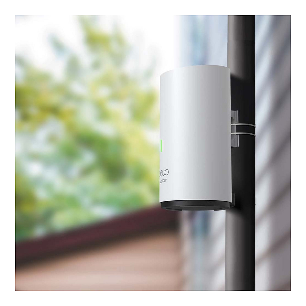 TP-Link Deco X50-Outdoor AX3000 Wi-Fi 6 Outdoor Mesh Access Point / 3000Mbps / 2× Gigabit / PoE / IP65 – White 2