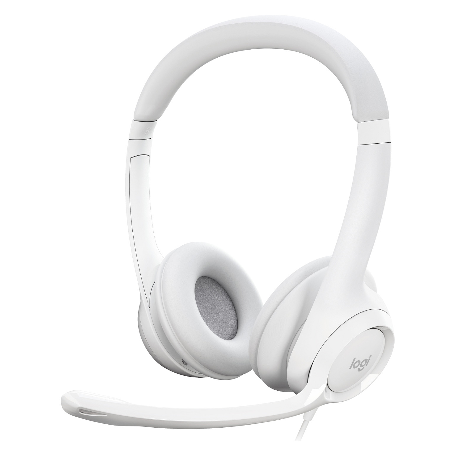 Kufje Logitech H390, USB-A, të bardha