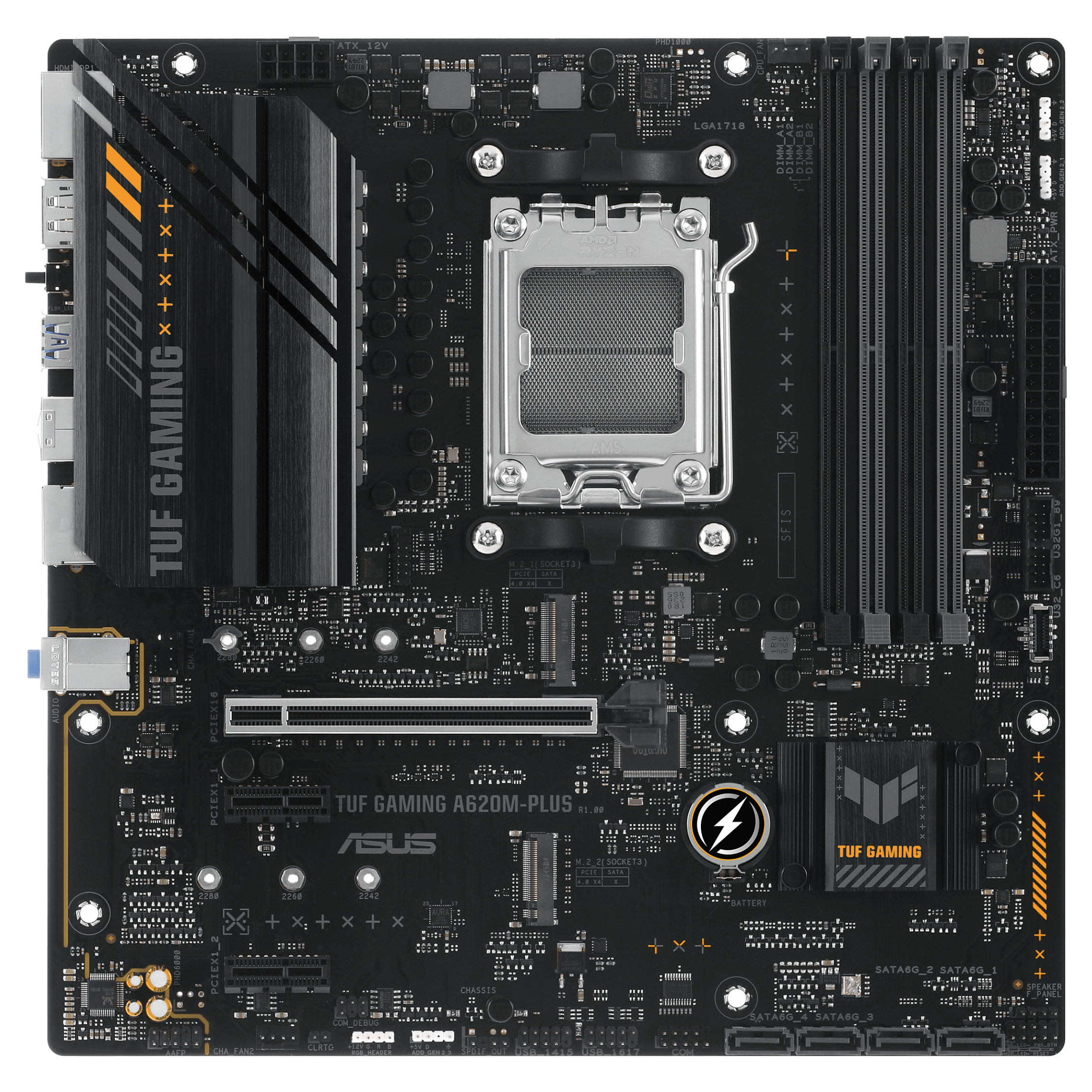 Pllakë Amë ASUS TUF GAMING A620M-PLUS thumbnail 2