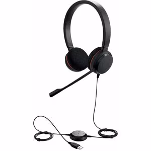 Kufje me kabllo Jabra Evolve 20 Stereo MS, USB C/A - Zezë 3