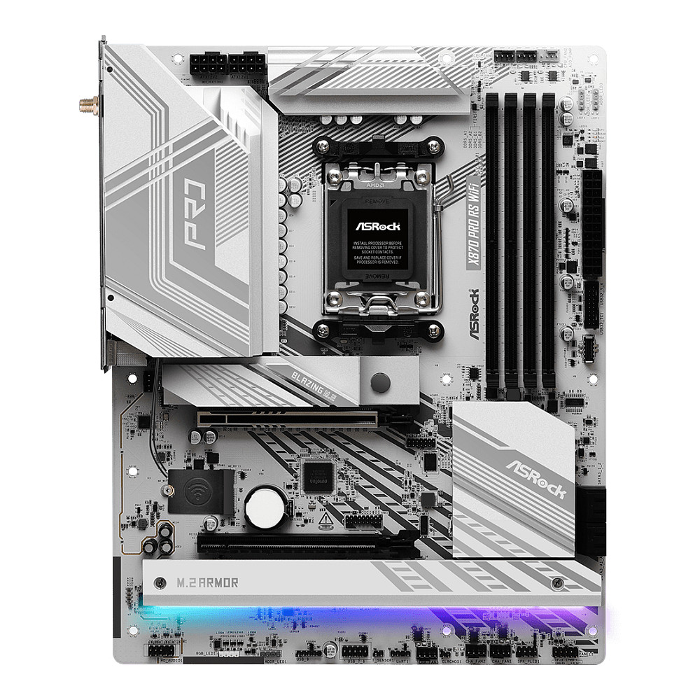 Pllakë Amë ASROCK X870 Pro RS WiFi thumbnail 2