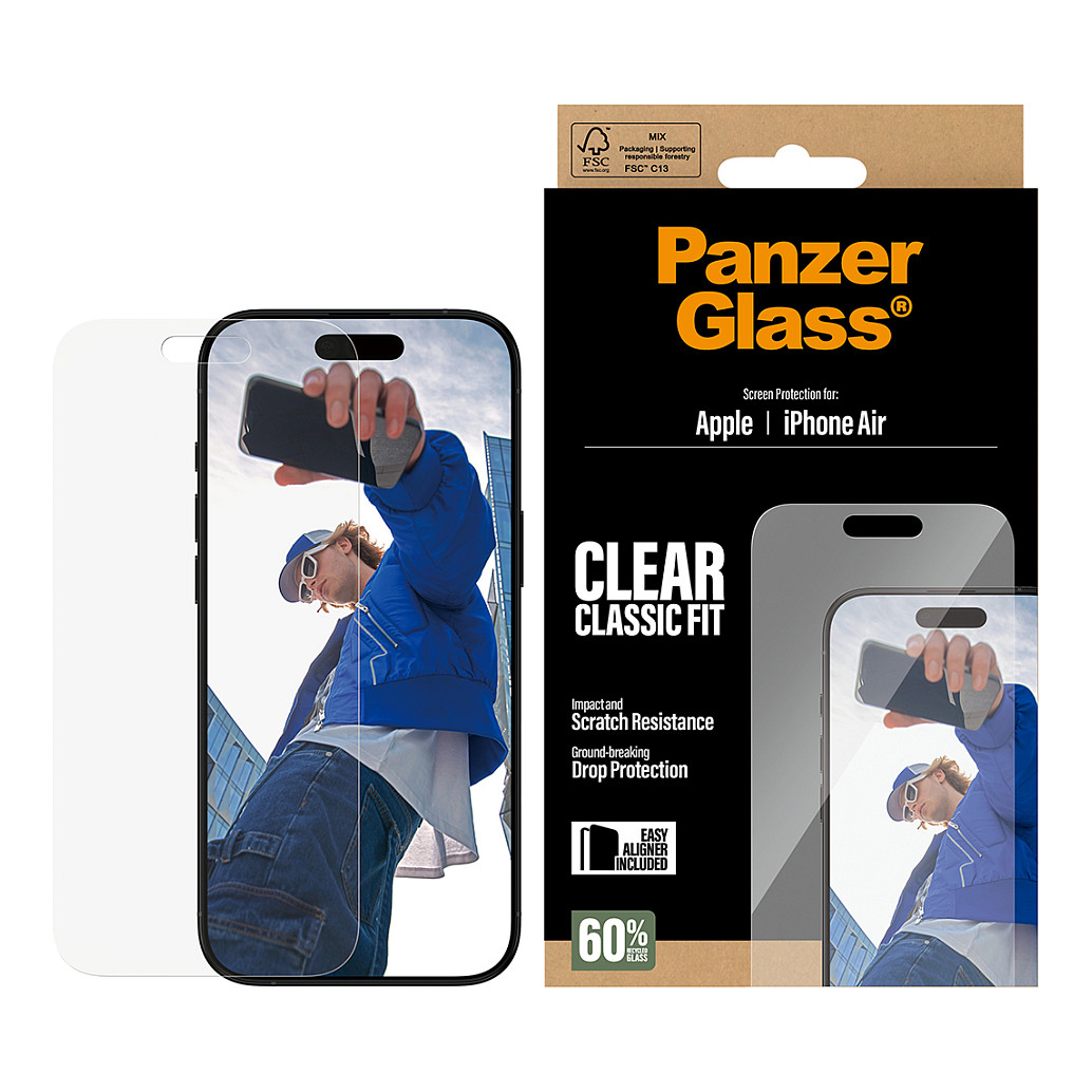 PanzerGlass Screen Protector for iPhone 17 Air / CF thumbnail 2