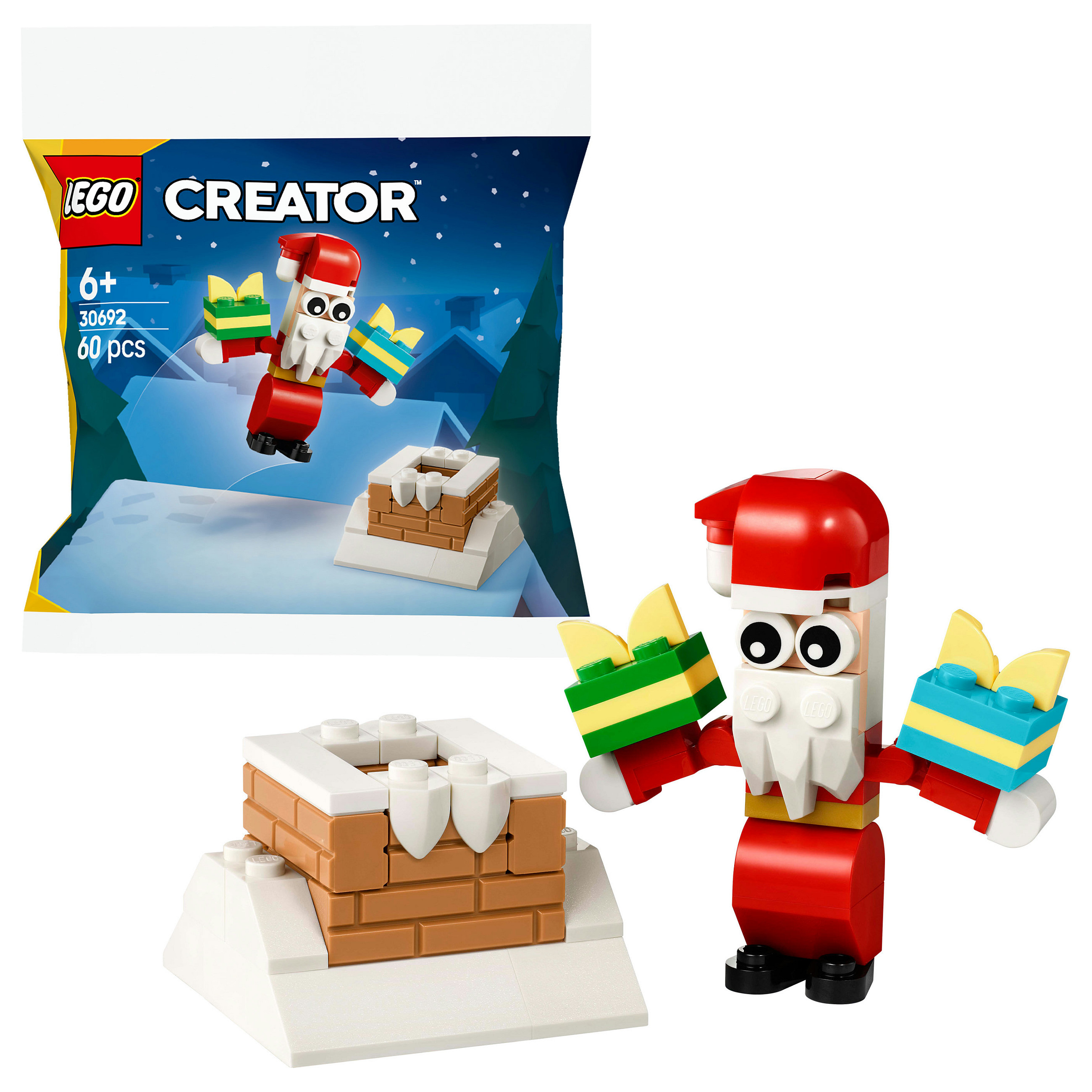 LEGO Creator Christmas Chimney Fun with Santa thumbnail 6
