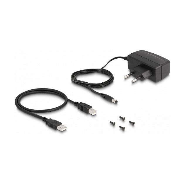 Hub USB DeLOCK 64226 / USB 2.0 / 4x USB-A / Izolim 5 kV / 480 Mbit/s / USB-B / Montim DIN Rail - Zezë 3