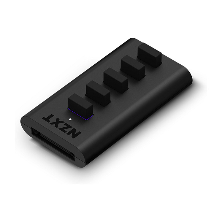 Hub USB i Brendshëm NZXT AC-IUSBH-M3, 4x USB 2.0, SATA, Montim Magnetik - Zezë 3