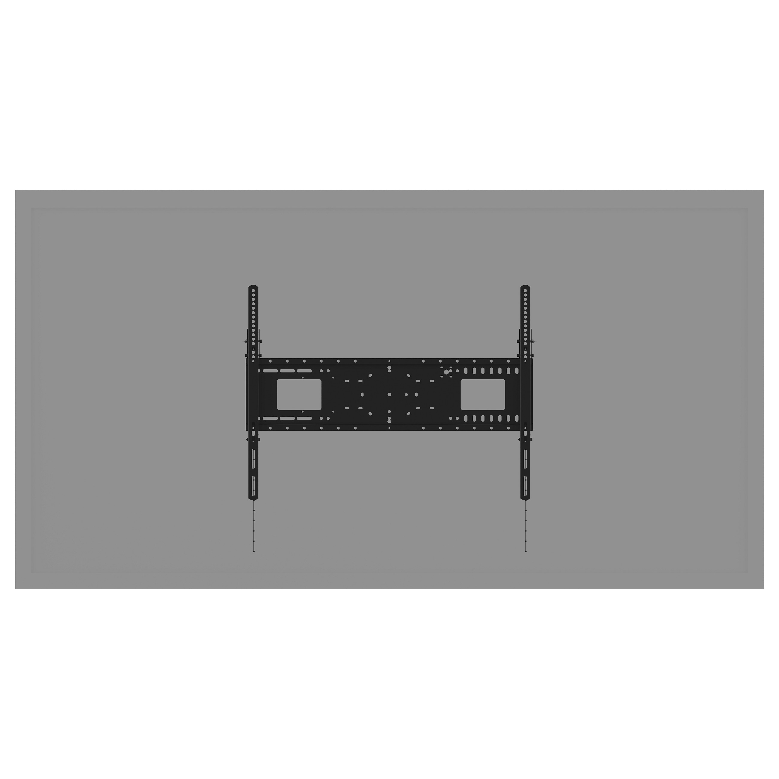 Mbajtëse për TV Vision VFM-W8X6T / 47–90" / deri 130kg / VESA 300x300–800x600 / Tilt 12° / Montim në Mur - Zezë 2