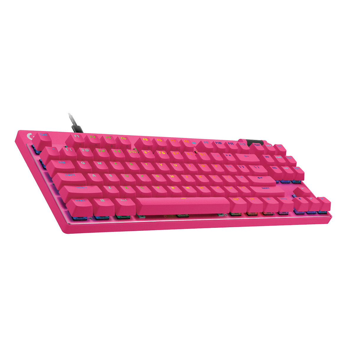 Tastierë Gaming Logitech PRO X TKL Rapid Wired / QWERTY - Rozë thumbnail 2